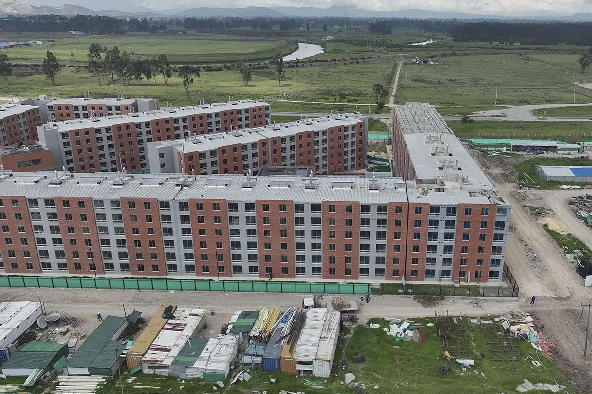 Foto del proyecto Rosa Celeste en avance de obra noviembre de 2025