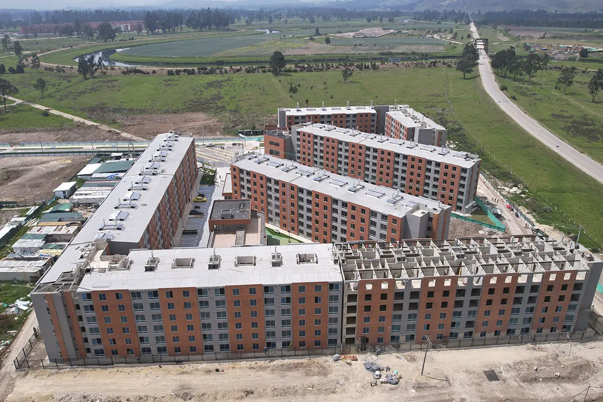 Foto del proyecto Rosa Celeste en avance de obra noviembre de 2025