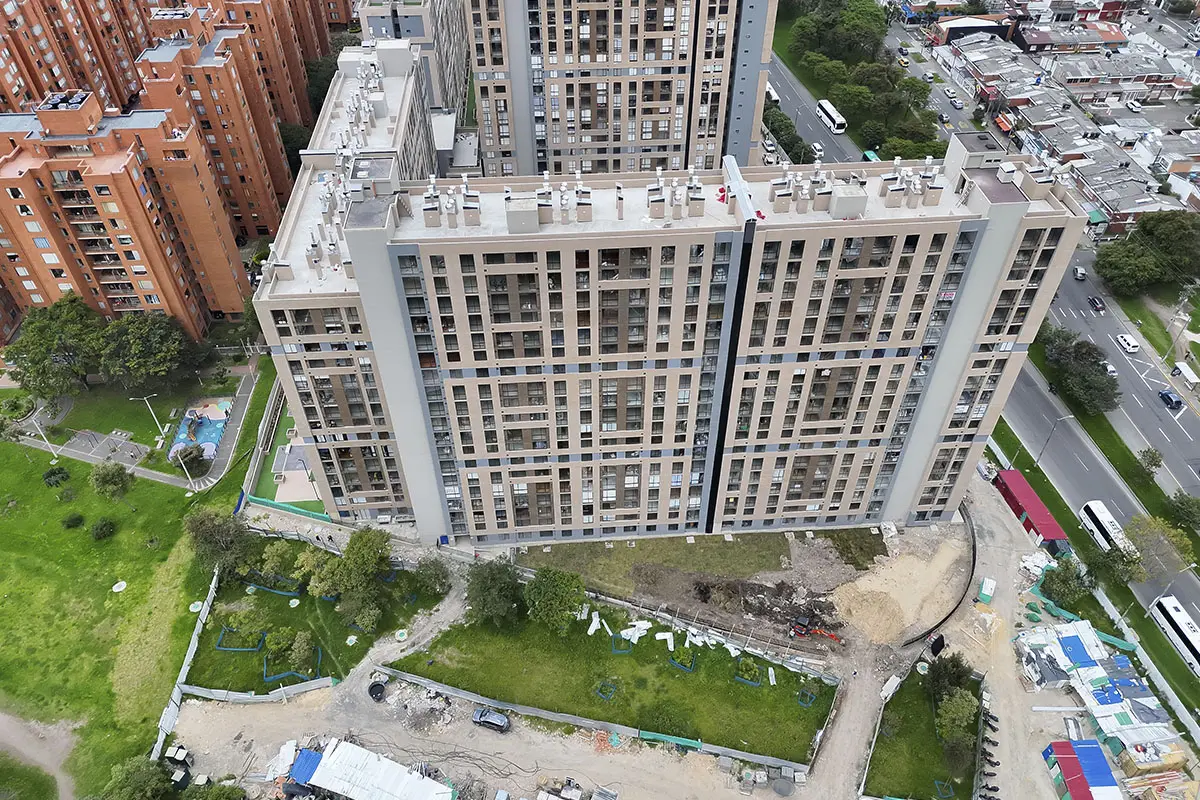 Foto del proyecto Salitre Living en avance de obra noviembre de 2025