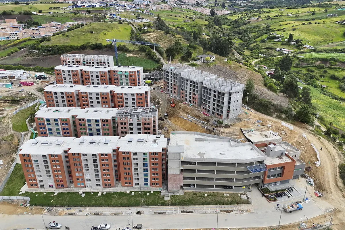 Foto del proyecto Las Violetas en avance de obra noviembre de 2025