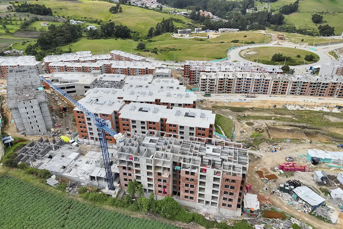 Foto del proyecto Las Violetas en avance de obra noviembre de 2025