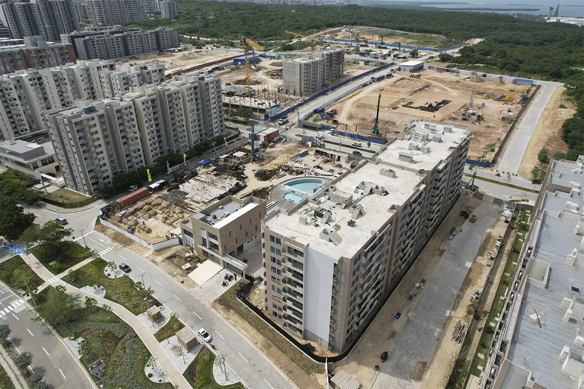 Foto del proyecto Vizcaina en avance de obra noviembre de 2025