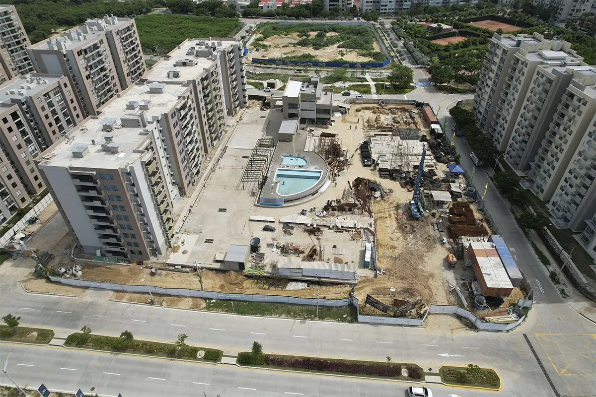 Foto del proyecto Vizcaina en avance de obra noviembre de 2025