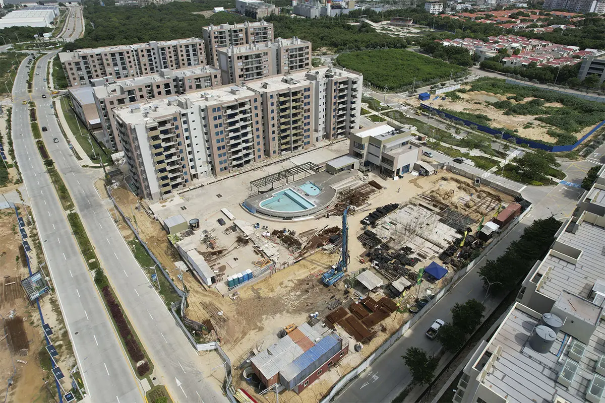 Foto del proyecto Vizcaina en avance de obra noviembre de 2025