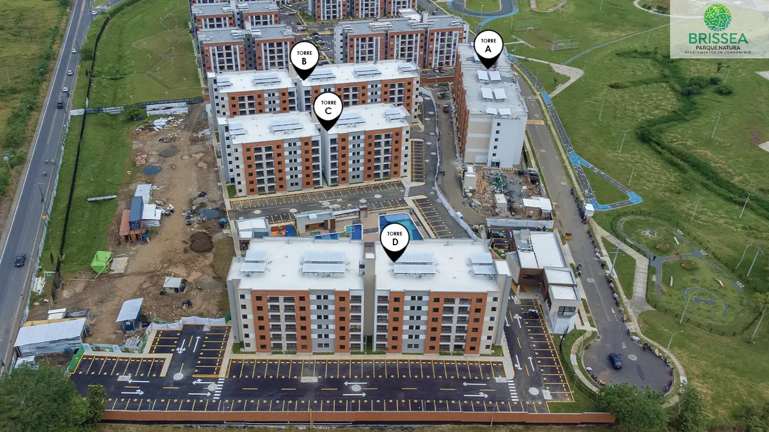 Foto del proyecto Brissea en avance de obra noviembre de 2025