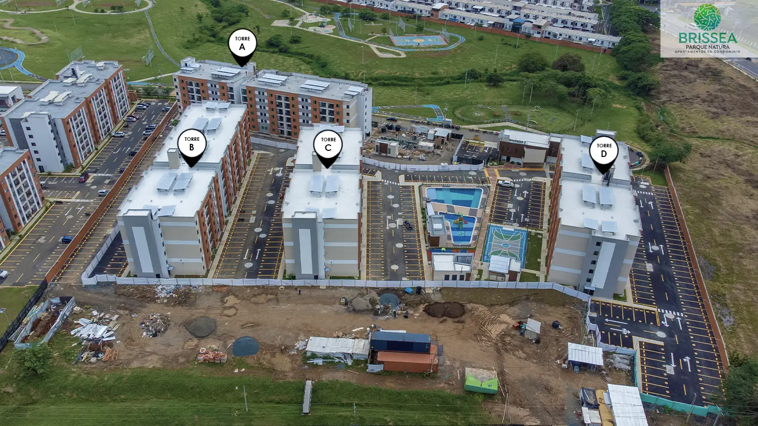 Foto del proyecto Brissea en avance de obra noviembre de 2025