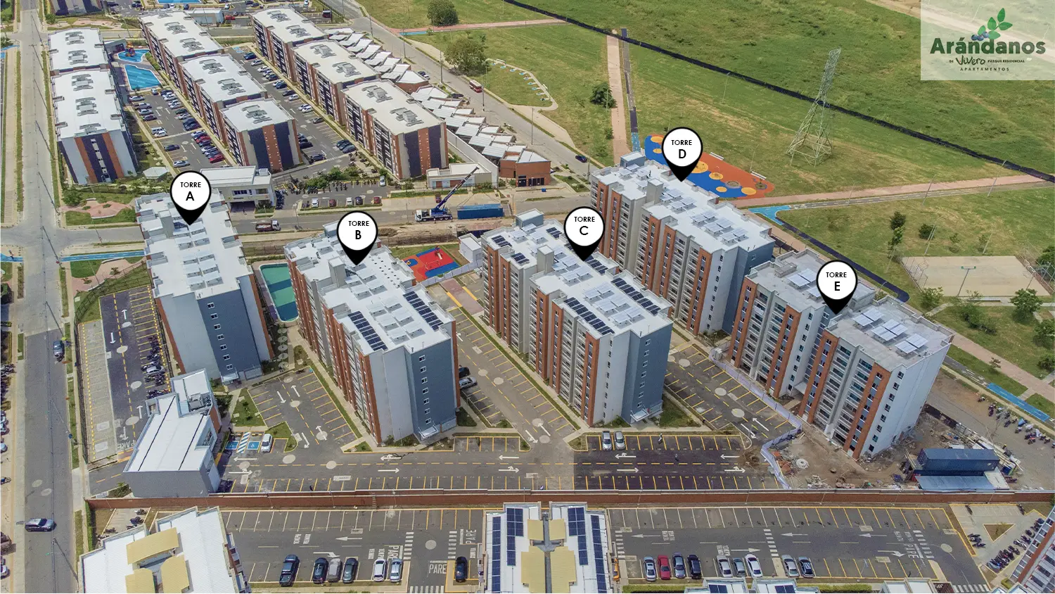 Foto del proyecto Arándanos en avance de obra Octubre de 2025