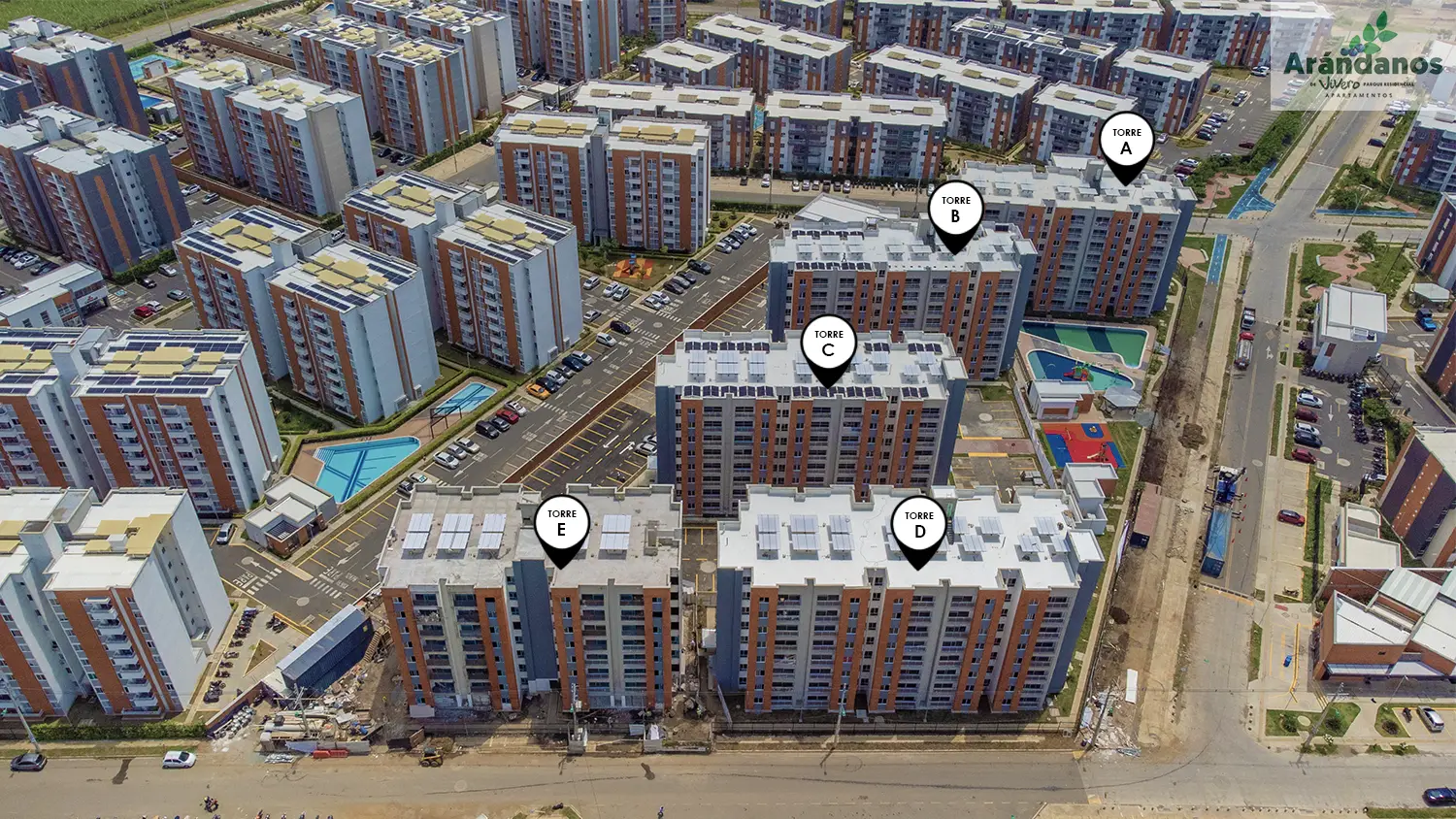 Foto del proyecto Arándanos en avance de obra Octubre de 2025