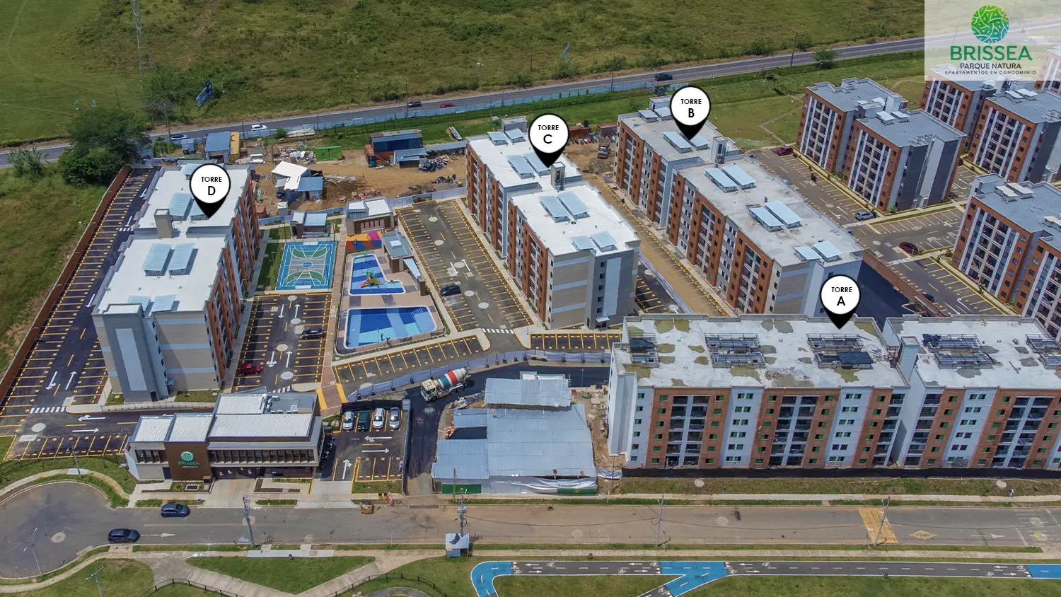 Foto del proyecto Brissea en avance de obra octubre de 2025