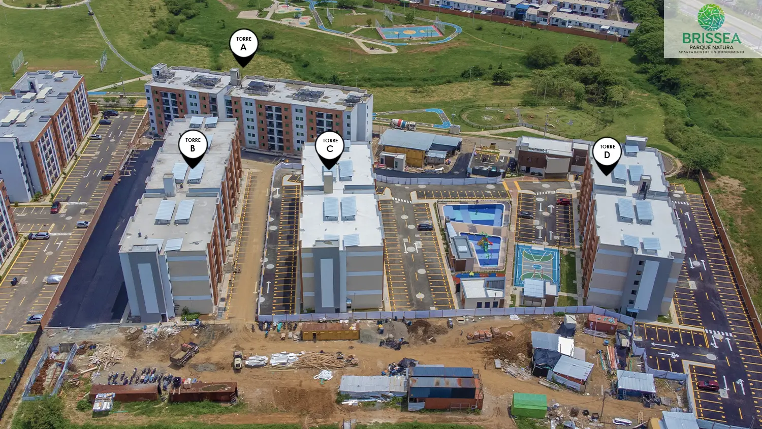 Foto del proyecto Brissea en avance de obra octubre de 2025