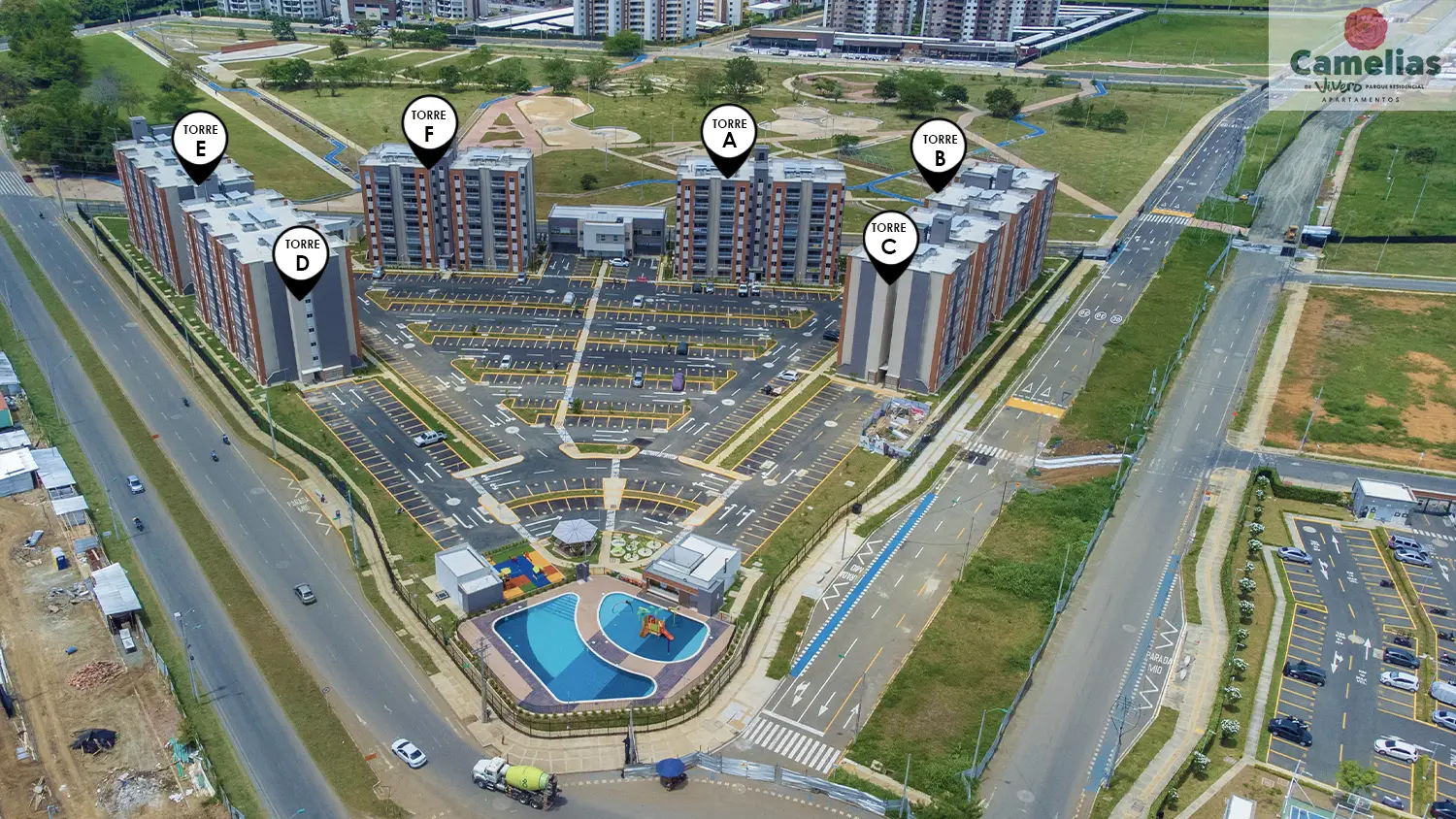 Foto del proyecto Camelias en avance de obra octubre de 2025