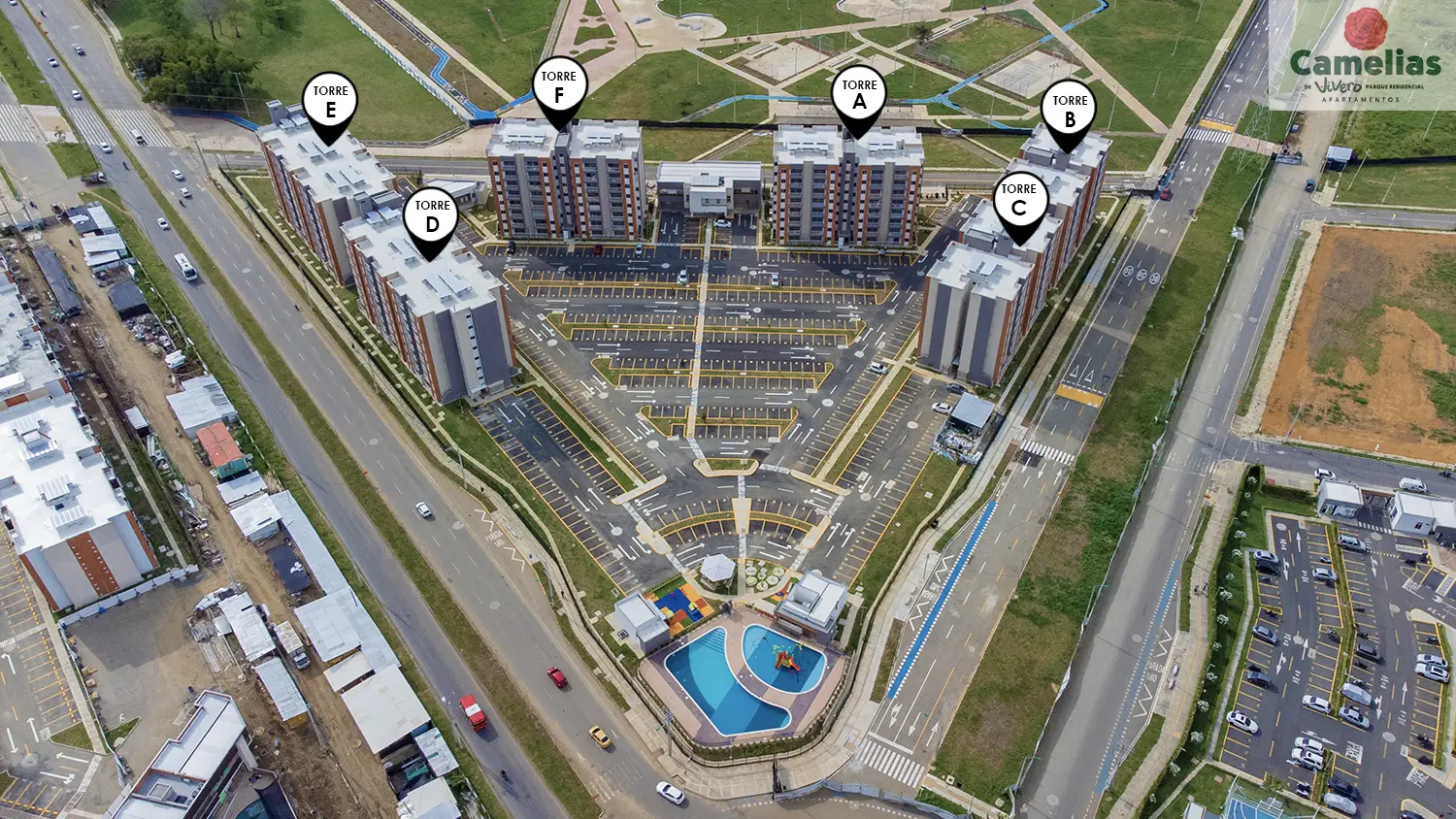 Foto del proyecto Camelias en avance de obra septiembre de 2025