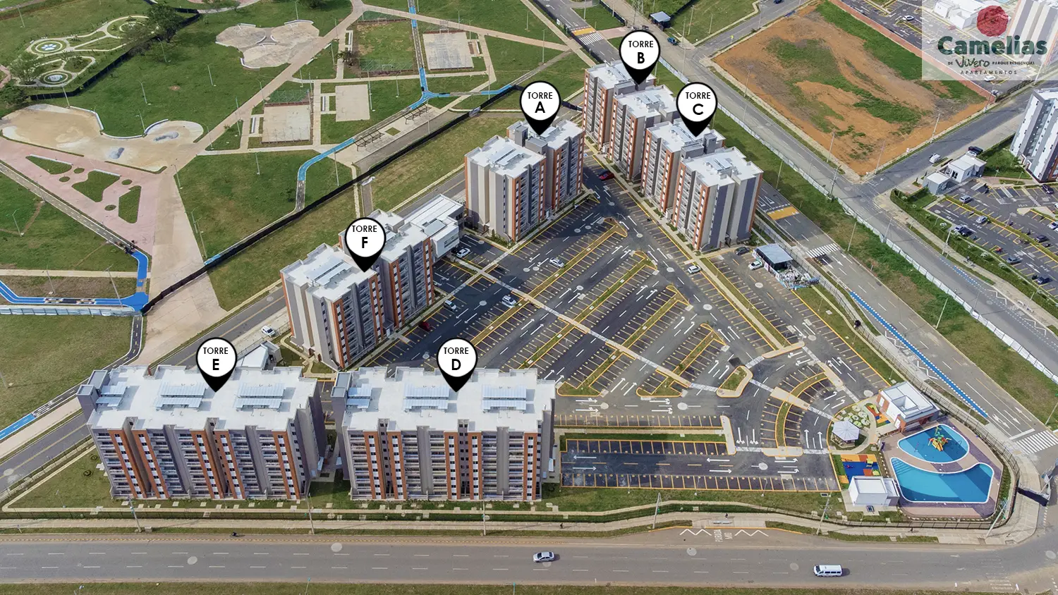 Foto del proyecto Camelias en avance de obra septiembre de 2025