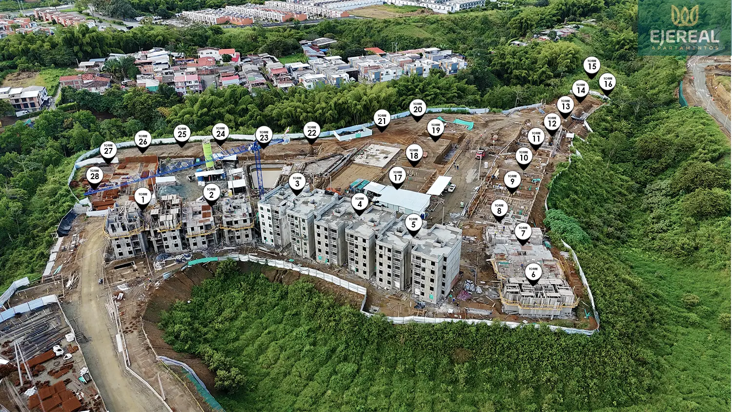 Foto del proyecto Ejereal en avance de obra Diciembre de 2025