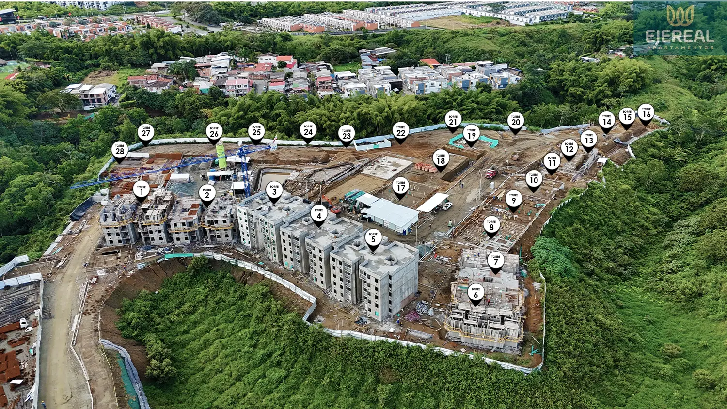 Foto del proyecto Ejereal en avance de obra Diciembre de 2025