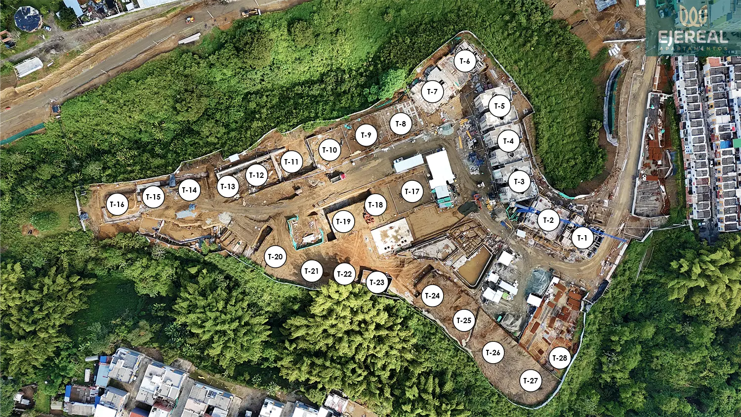 Foto del proyecto Ejereal en avance de obra Diciembre de 2025