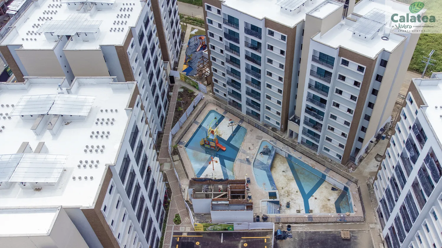 Foto del proyecto Calatea en avance de obra Diciembre de 2025