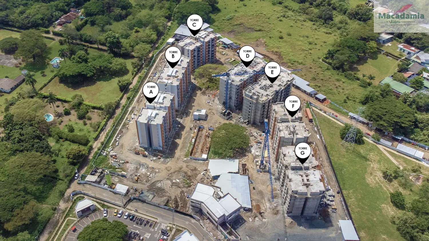 Foto del proyecto Macadamia en avance de obra Diciembre de 2025