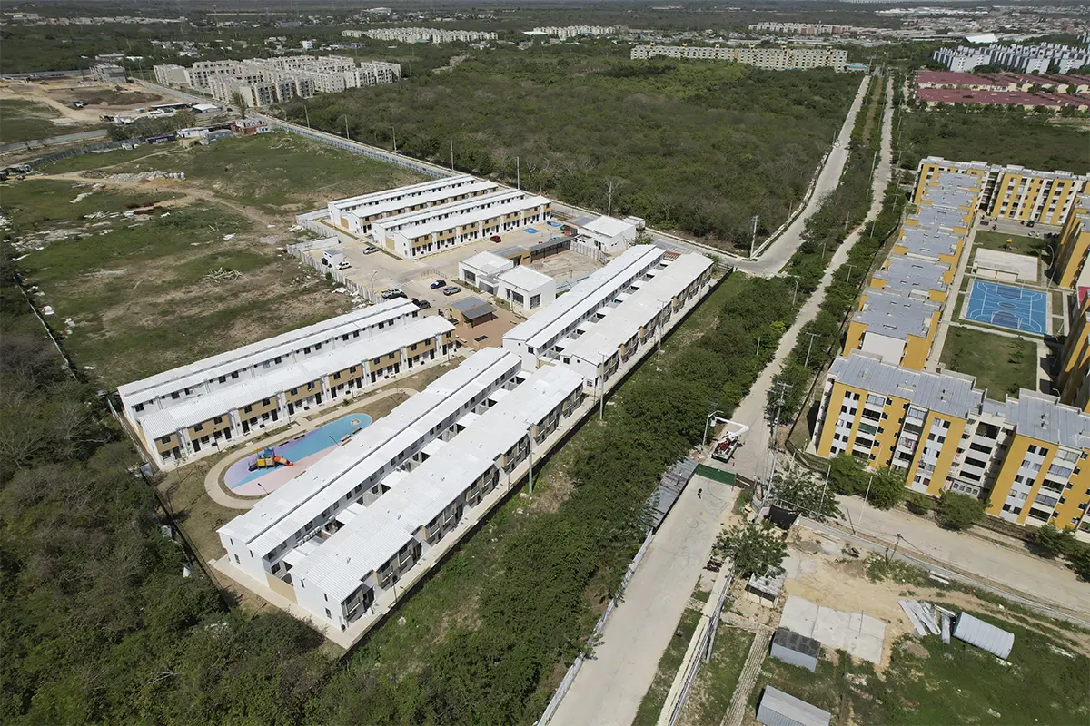 Foto del proyecto Casas de Portobelo en avance de obra Enero de 2026