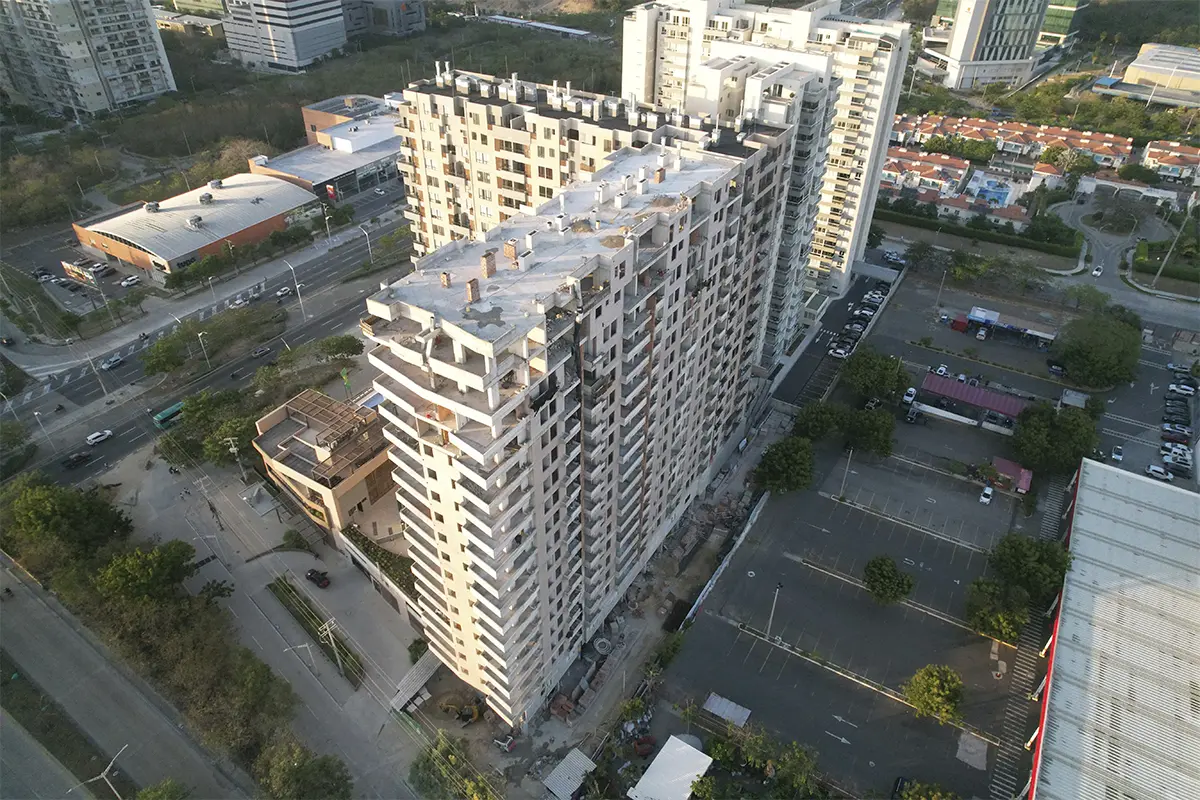 Foto del proyecto Casas de Castellana 51 en avance de obra Enero de 2026