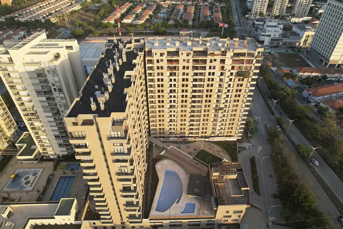 Foto del proyecto Casas de Castellana 51 en avance de obra Enero de 2026