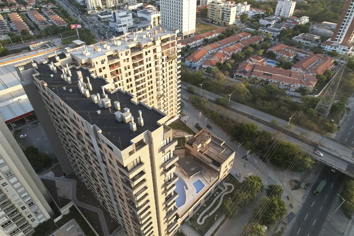 Foto del proyecto Casas de Castellana 51 en avance de obra Enero de 2026