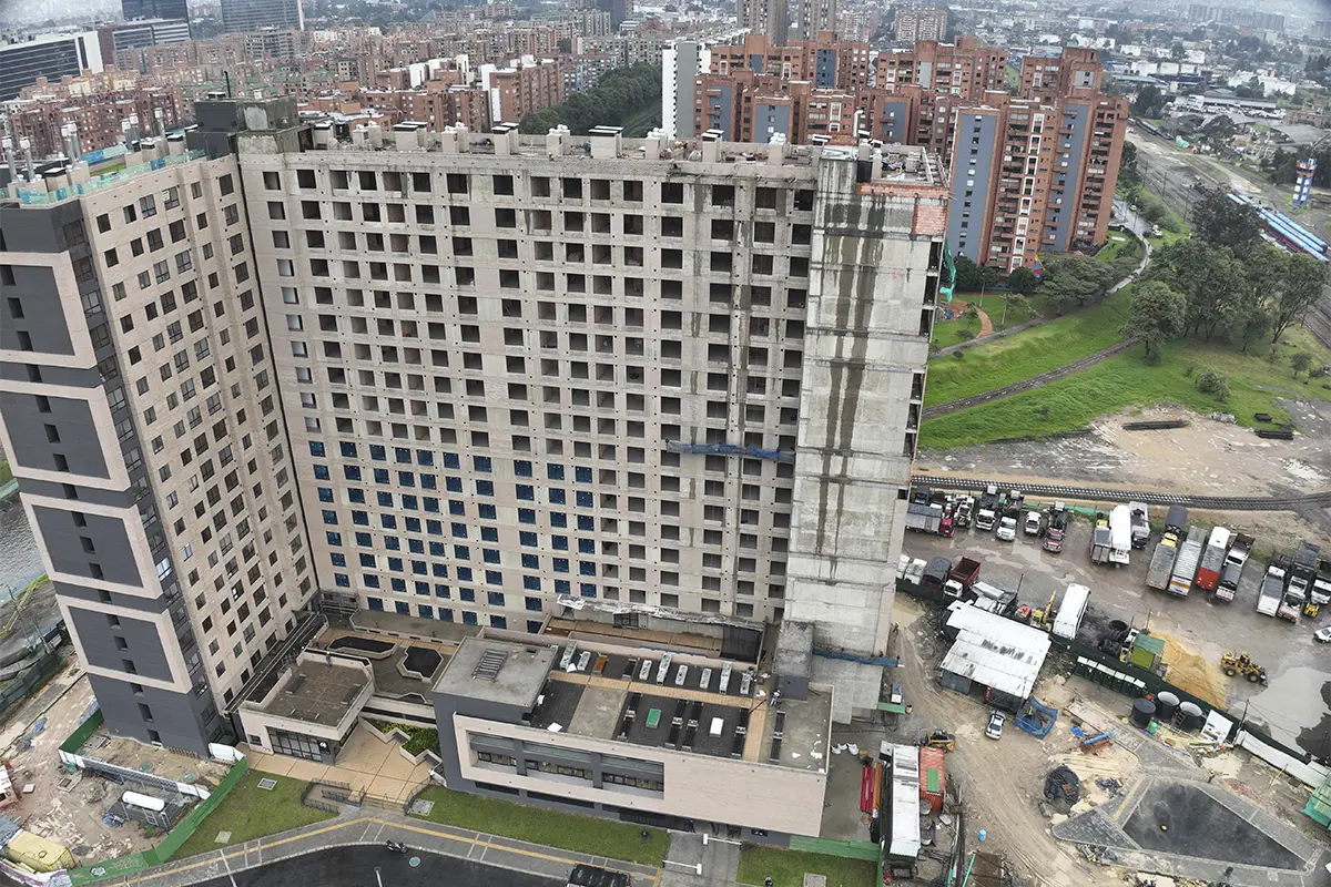 Foto del proyecto Casas de Central 68 en avance de obra Enero de 2026