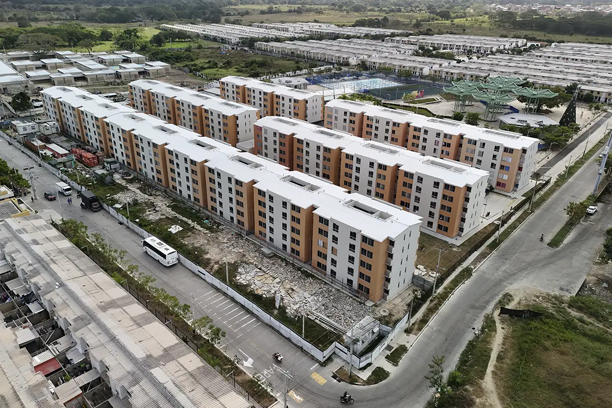 Foto del proyecto Casas de Magenta en avance de obra Enero de 2026