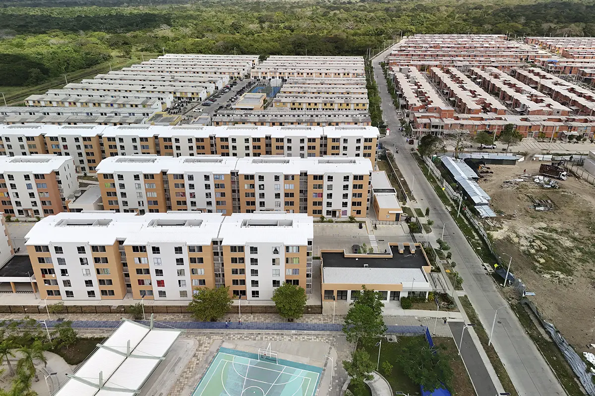 Foto del proyecto Casas de Magenta en avance de obra Enero de 2026