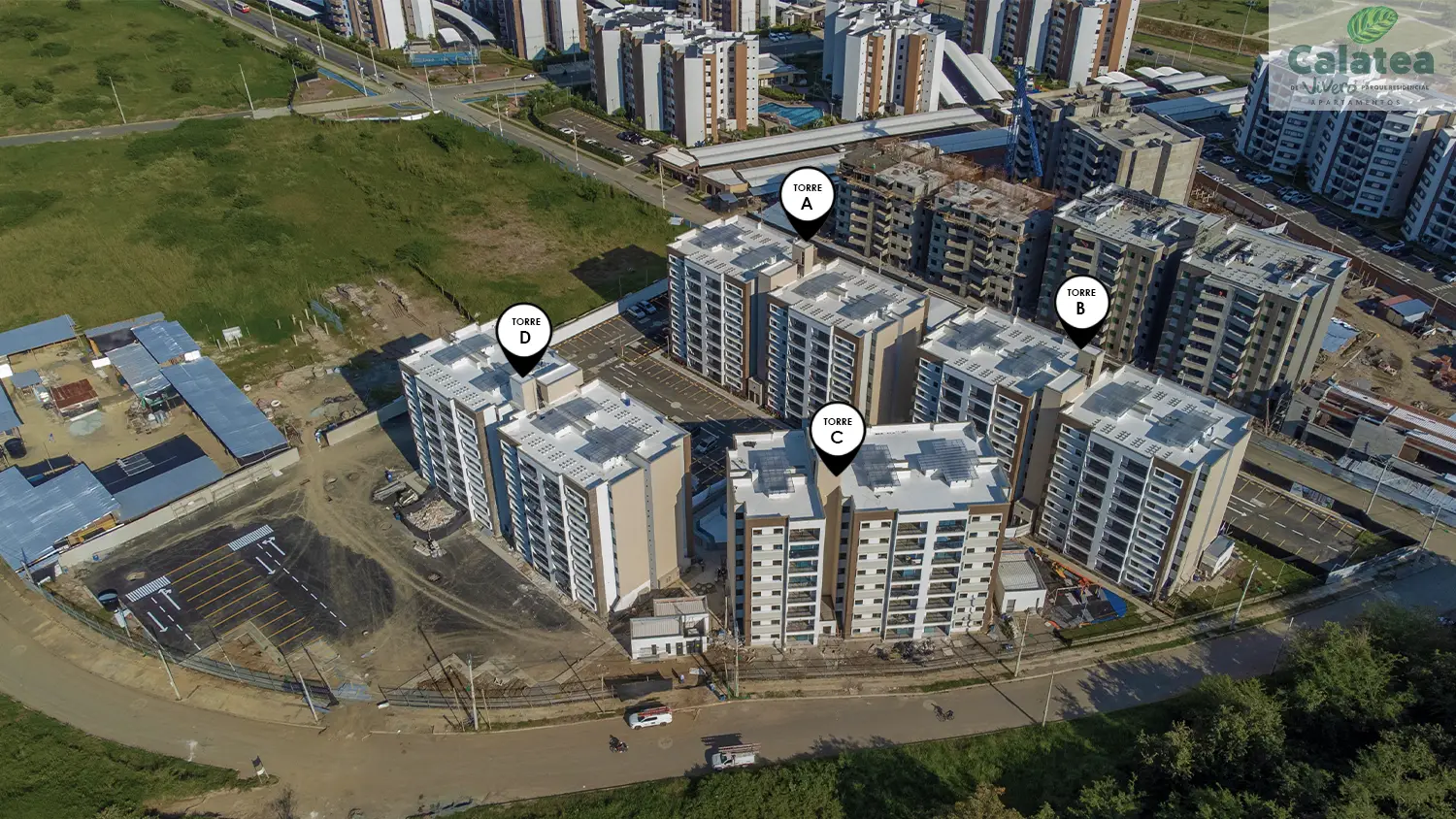 Foto del proyecto Calatea en avance de obra Enero 2026