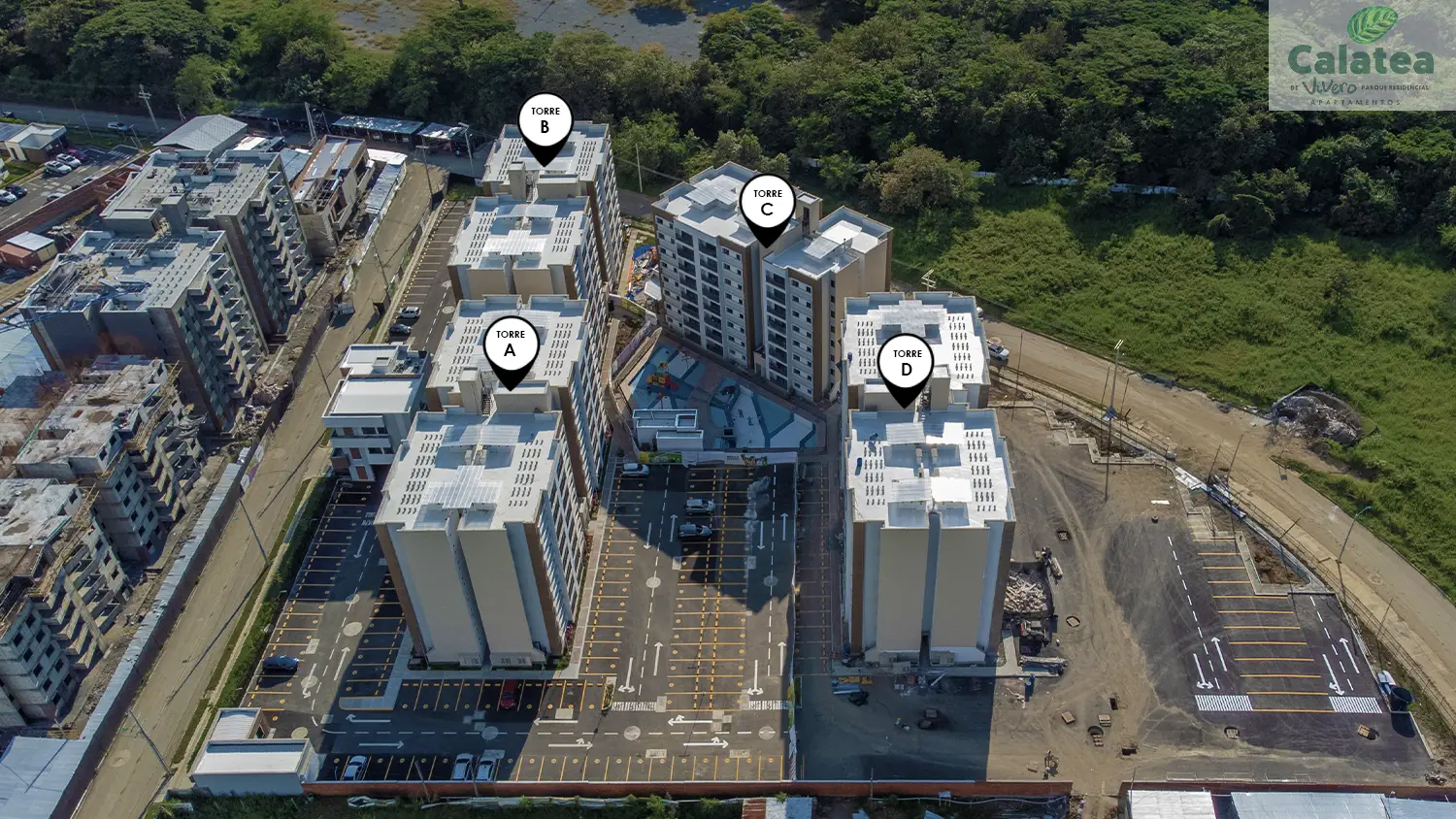 Foto del proyecto Calatea en avance de obra Enero 2026