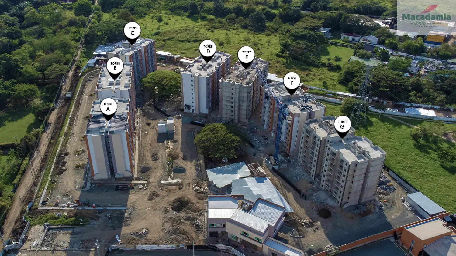 Foto del proyecto Macadamia en avance de obra Enero de 2026