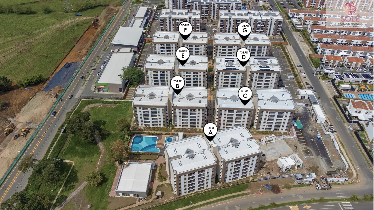 Foto del proyecto Solé en avance de obra Enero de 2026