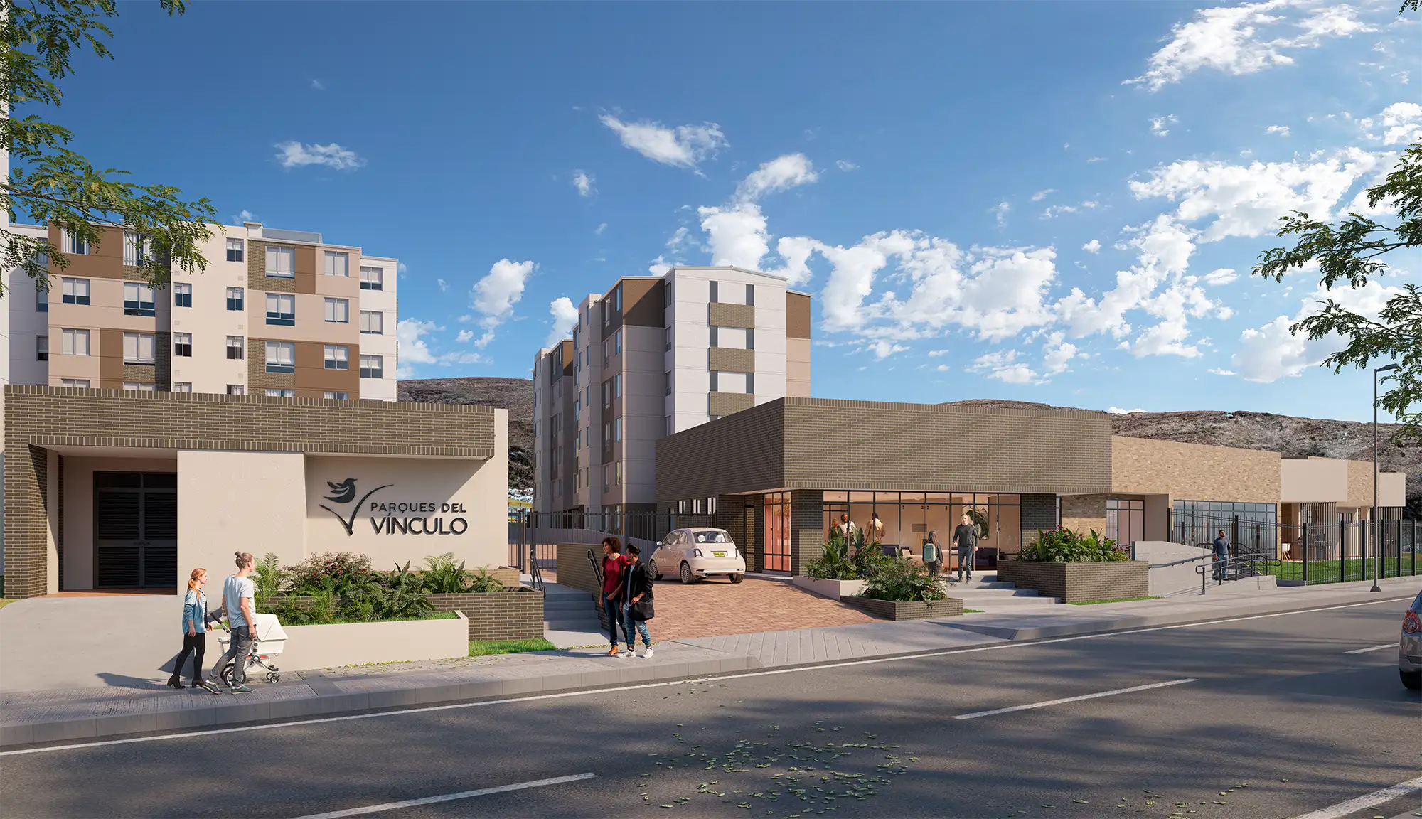 Exterior Parques del Vínculo