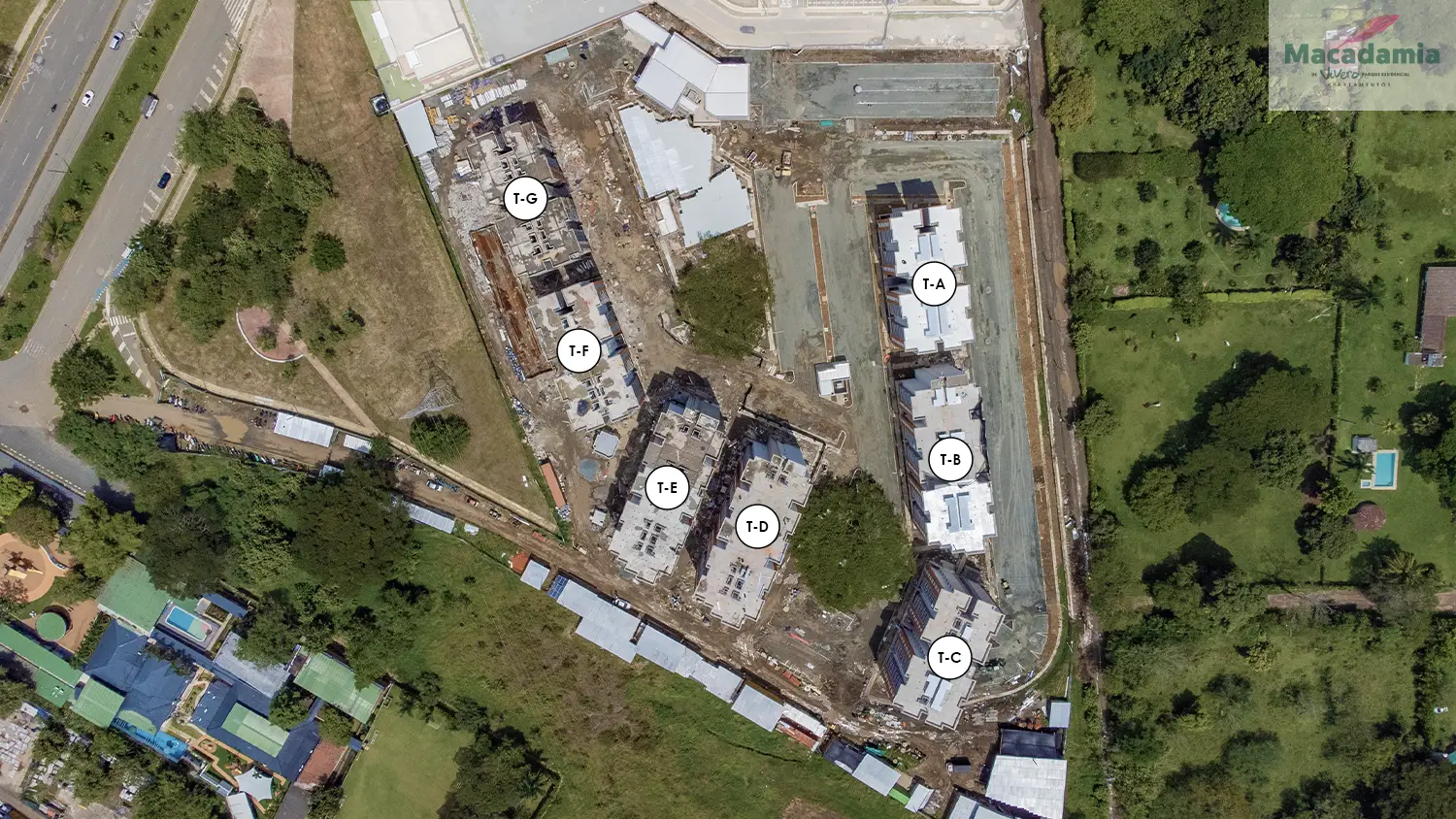 Foto del proyecto Macadamia en avance de obra febrero de 2026