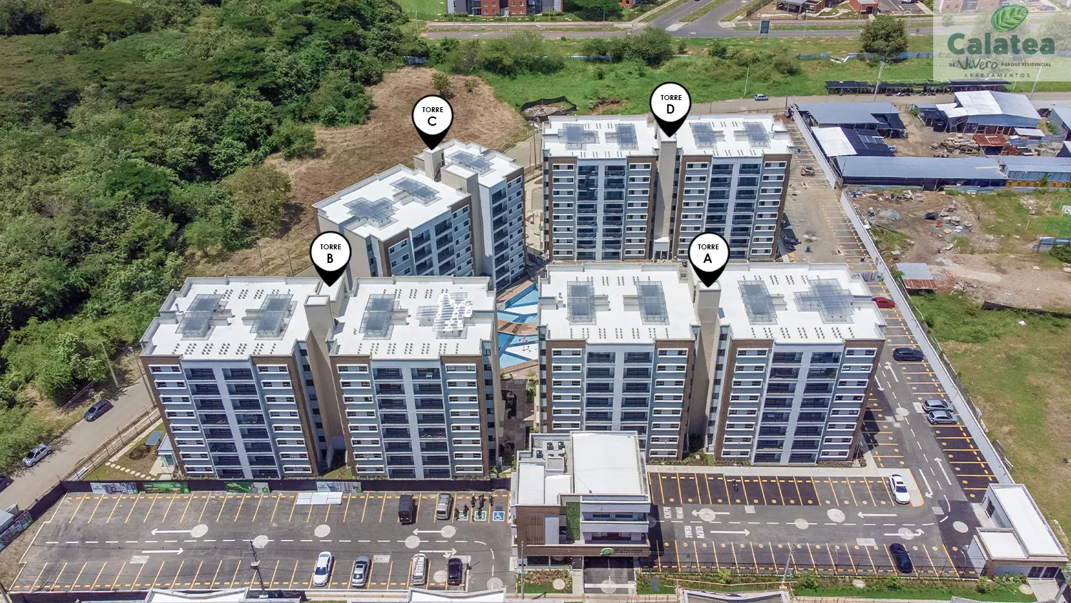 Foto del proyecto Calatea en avance de obra febrero de 2026