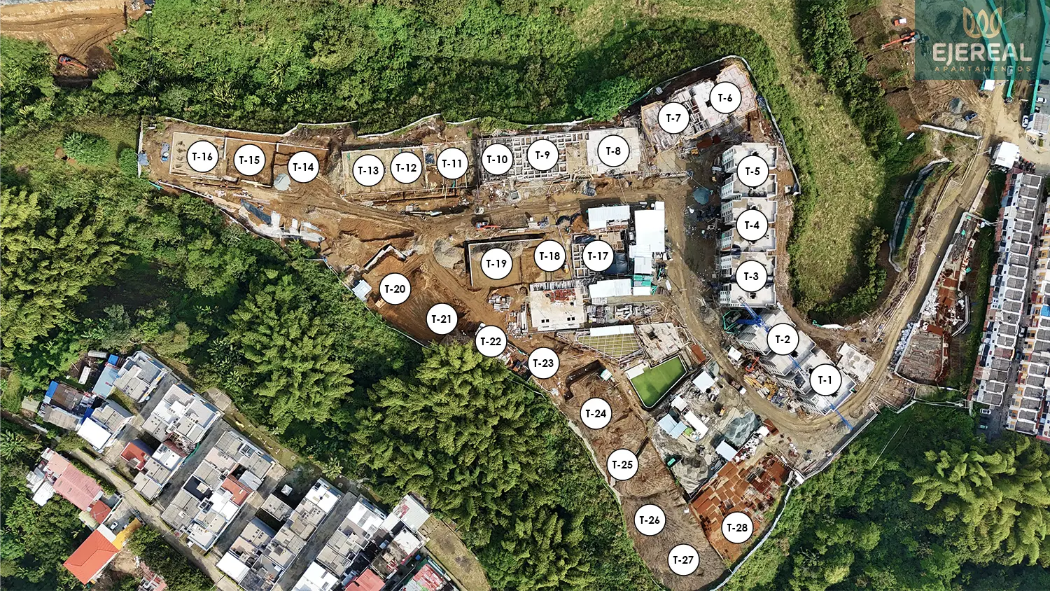 Foto del proyecto Ejereal en avance de obra febrero de 2026