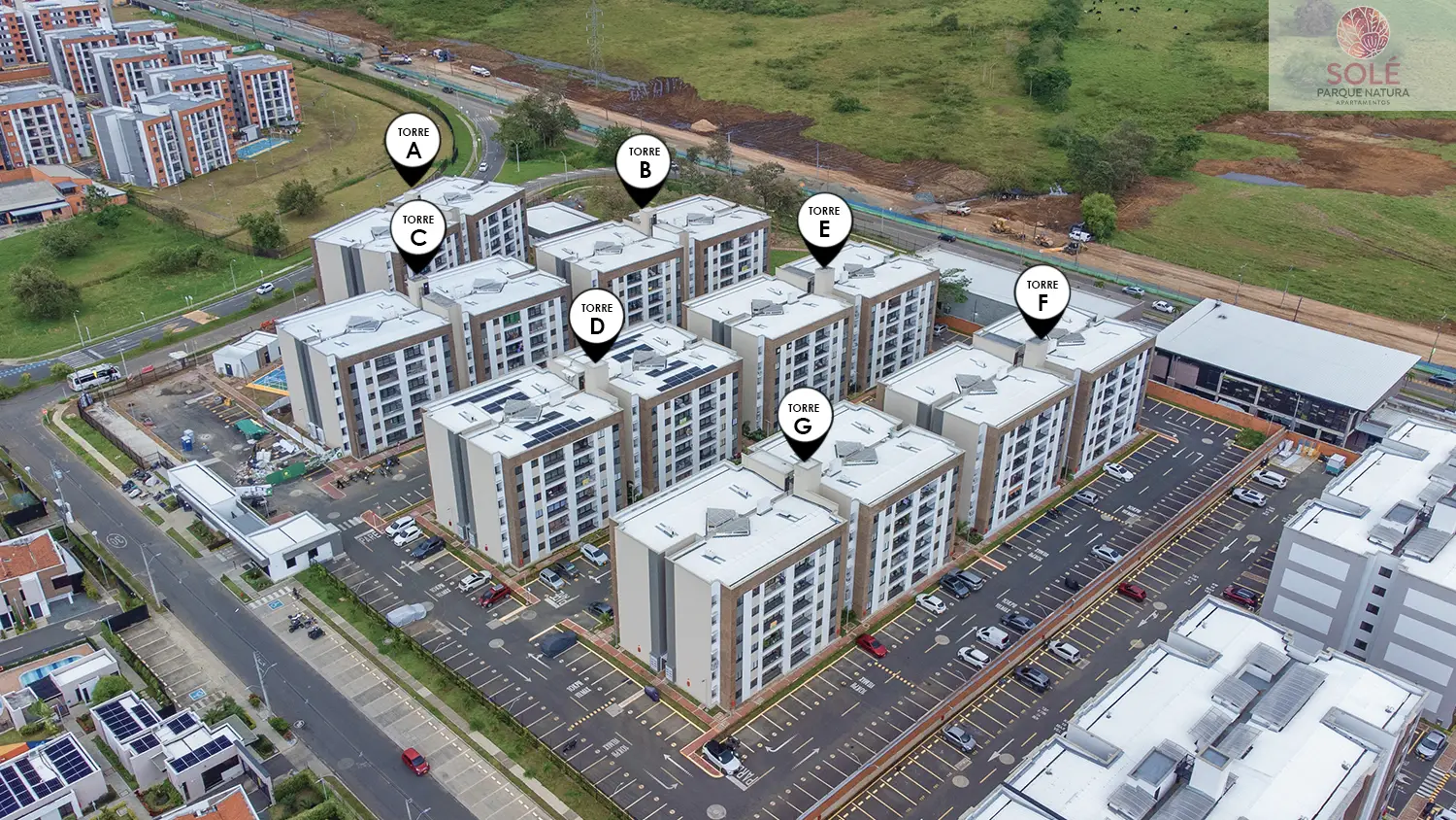 Foto del avance de obra del proyecto solé en el mes de febrero 2026