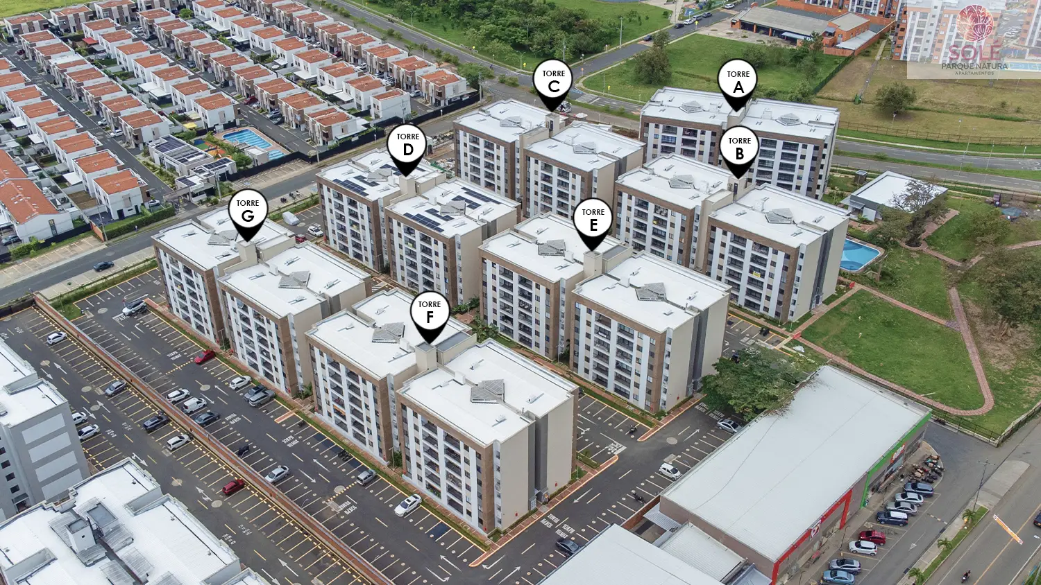 Foto del avance de obra del proyecto solé en el mes de febrero 2026