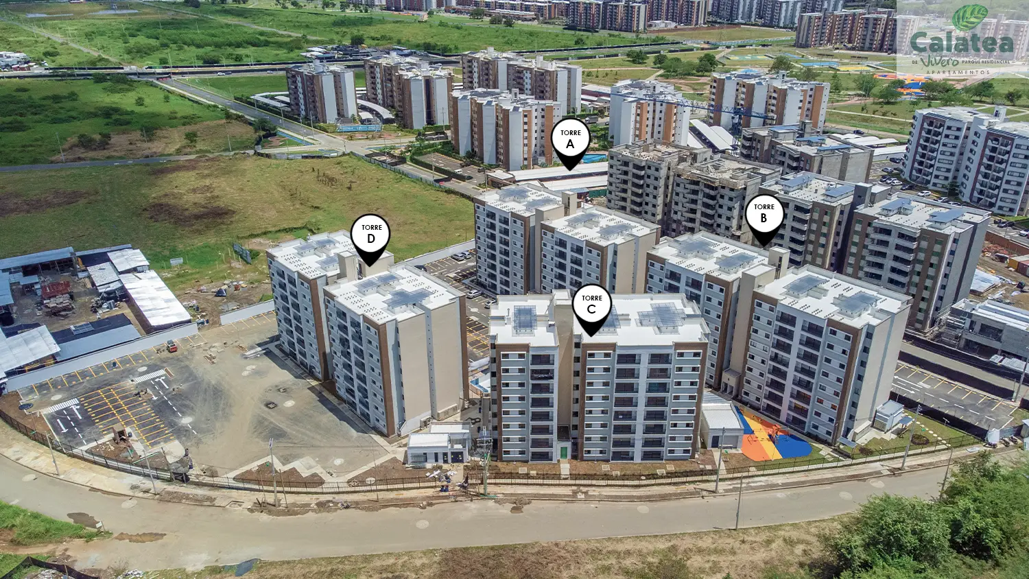 Foto del proyecto Calatea en avance de obra febrero de 2026