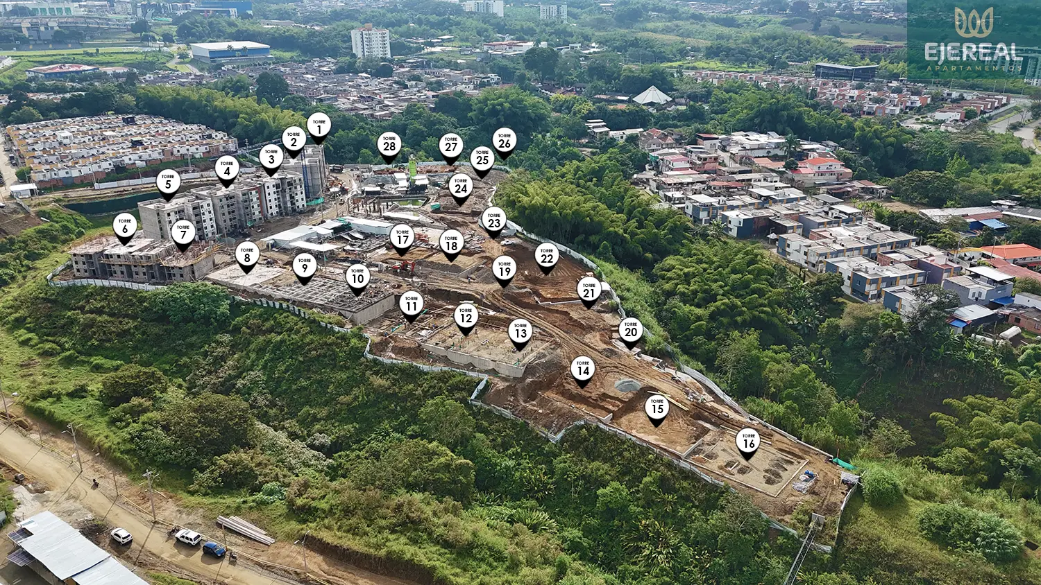 Foto del proyecto Ejereal en avance de obra febrero de 2026