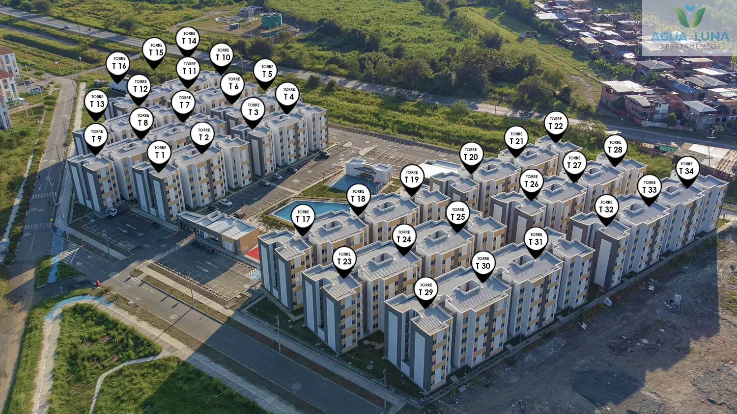 Foto del proyecto Agua Luna en avance de obra febrero de 2026