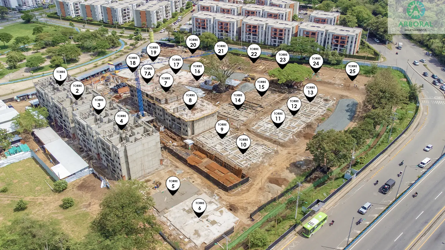 Foto del proyecto Arboral en avance de obra febrero de 2026