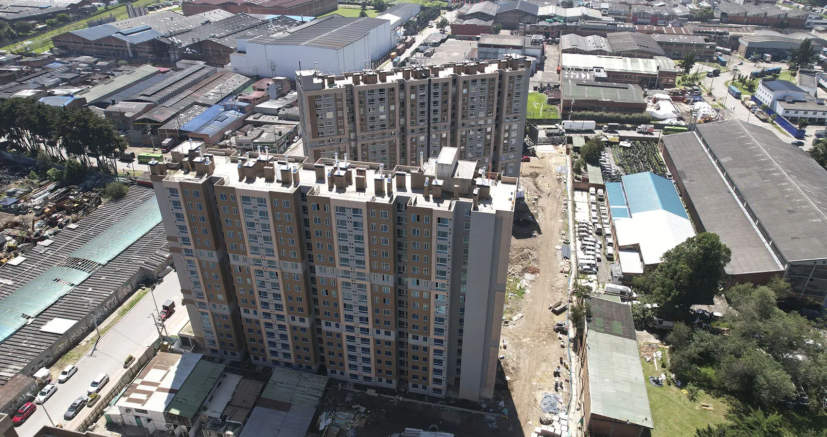 Foto del proyecto Senderos de Fontibón en avance de obra febrero de 2026