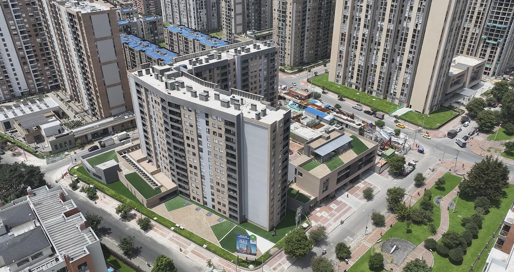 Foto del proyecto Álamo Veramonte en avance de obra Febrero de 2026