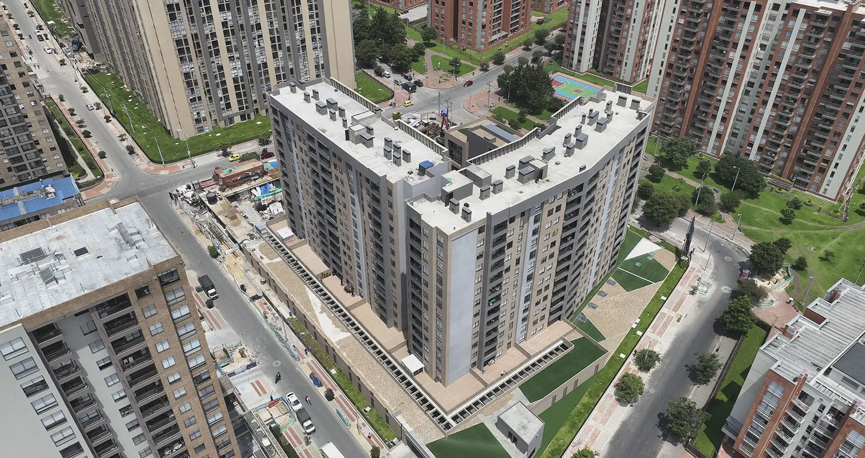 Foto del proyecto Álamo Veramonte en avance de obra Febrero de 2026