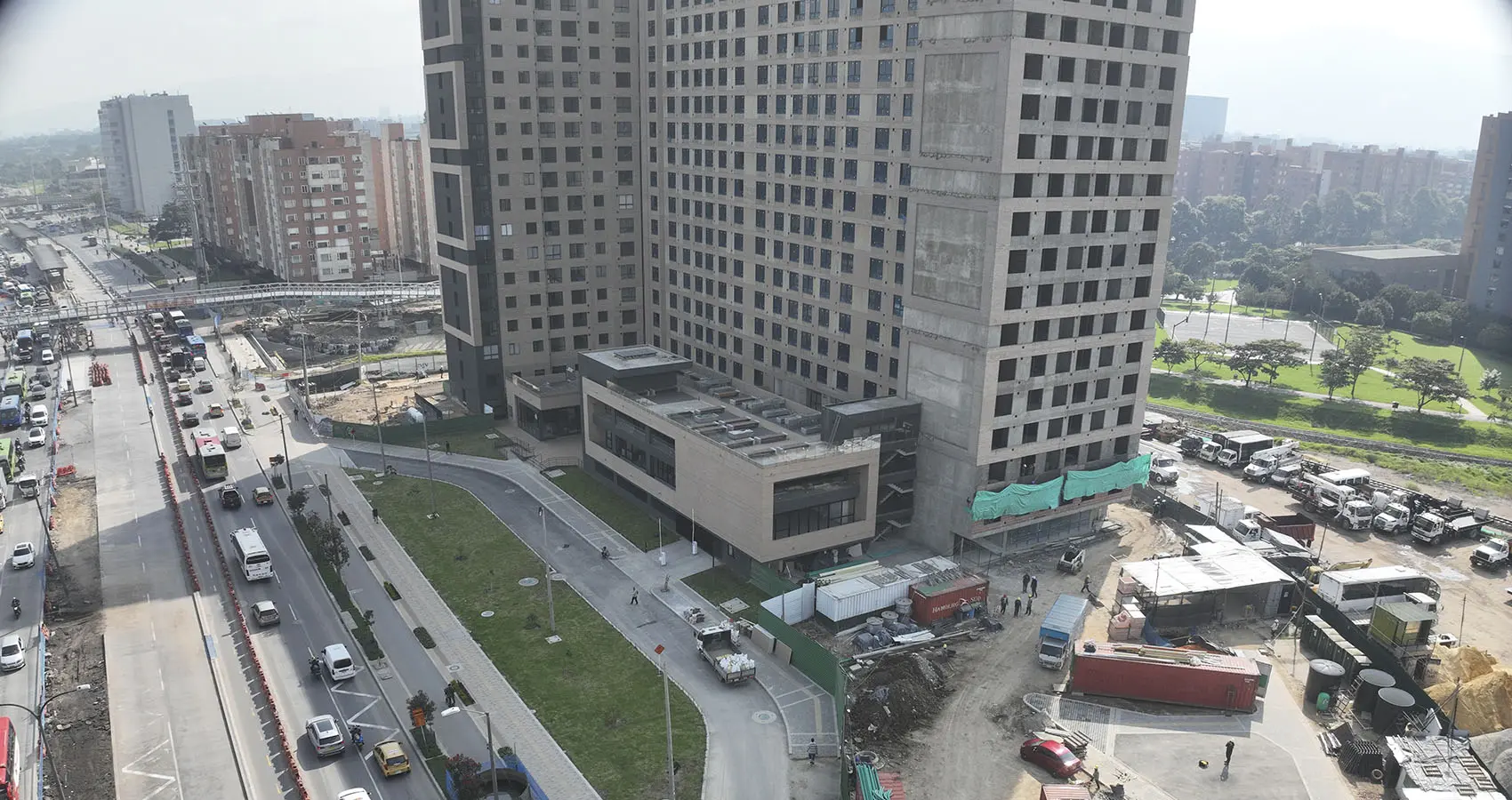 Foto del proyecto Central 68 en avance de obra Febrero 2026