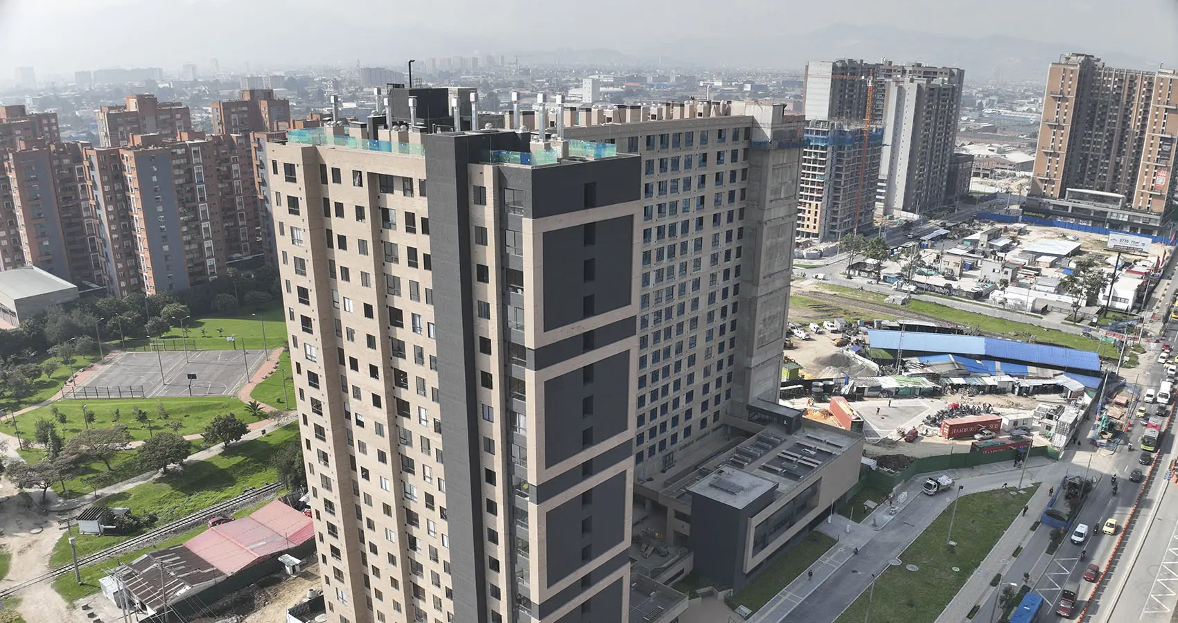 Foto del proyecto Central 68 en avance de obra Febrero 2026