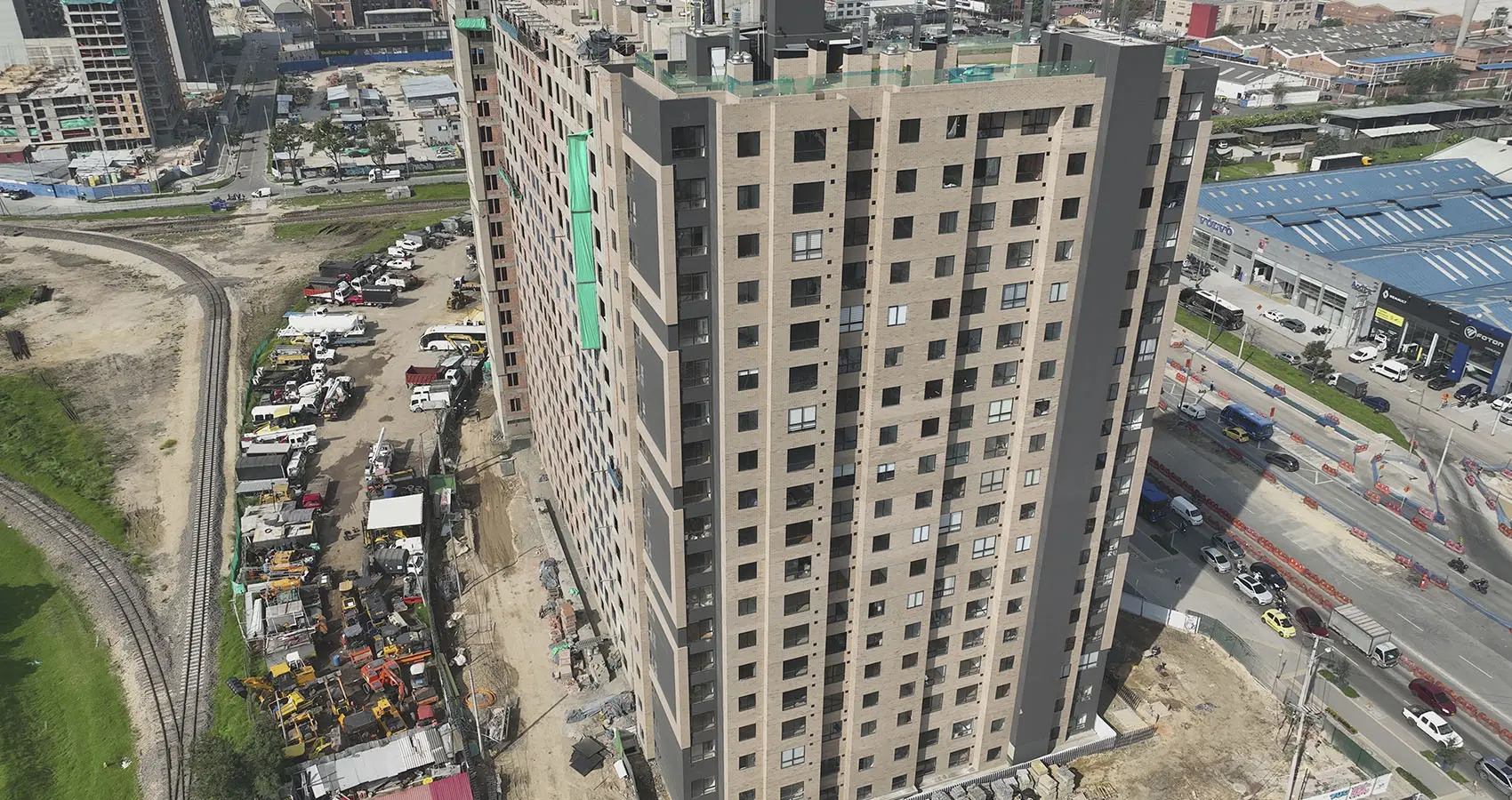 Foto del proyecto Central 68 en avance de obra Febrero 2026