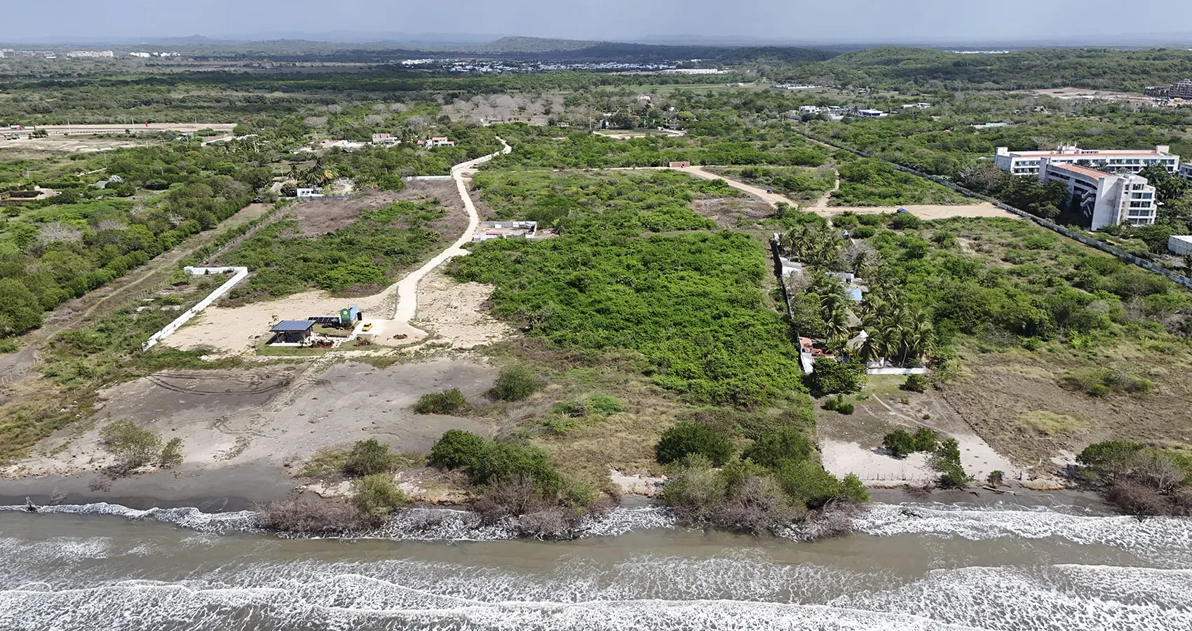 Foto del proyecto Ísola Praia en avance de obra febrero de 2026
